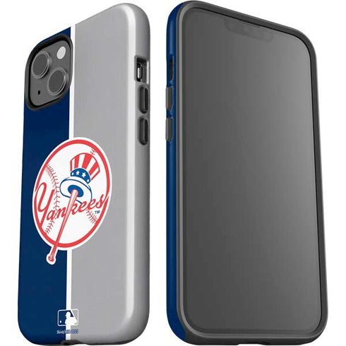 MLB New York Yankees Split iPhone 15 Impact Case